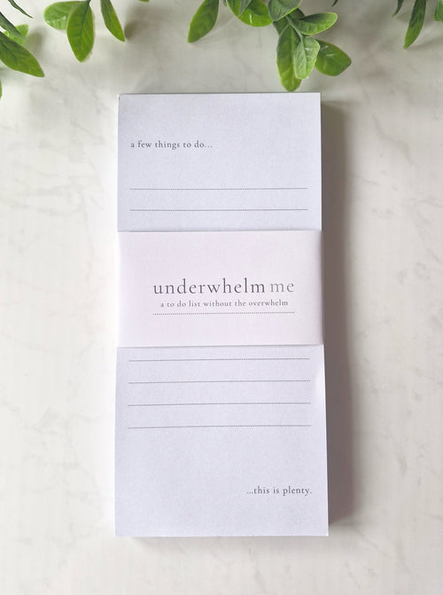 a to do list without the overwhelm