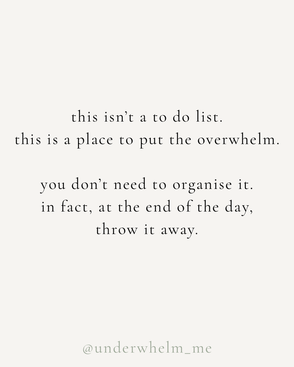 a daily brain dump notepad | designed to reduce overwhelm